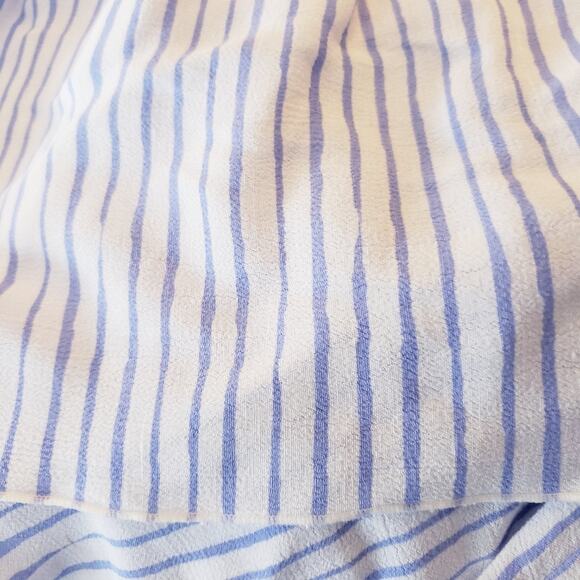 Walker & Wade NWOT Dana Periwinkle‎ Stripe Convertible Summer Maxi Dress Small - Picture 6 of 11